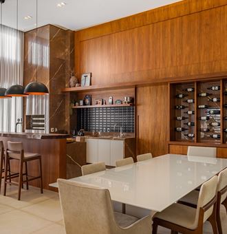 Sala de Estar e Gourmet